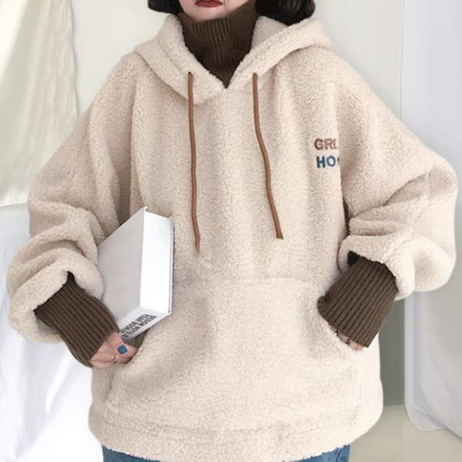 ボアパーカー パーカー もこもこ[品番：VCTW0003990]｜VICTORIA