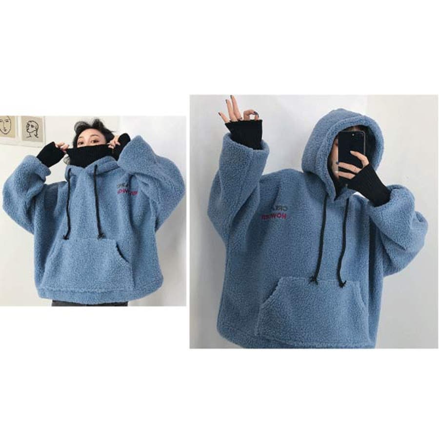 ボアパーカー パーカー もこもこ[品番：VCTW0003990]｜VICTORIA