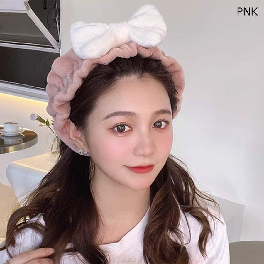 【メーカー再生品】 ヘアーバンド リボン[品番：VCTW0004125]｜VICTORIA ヘアバンド 小物