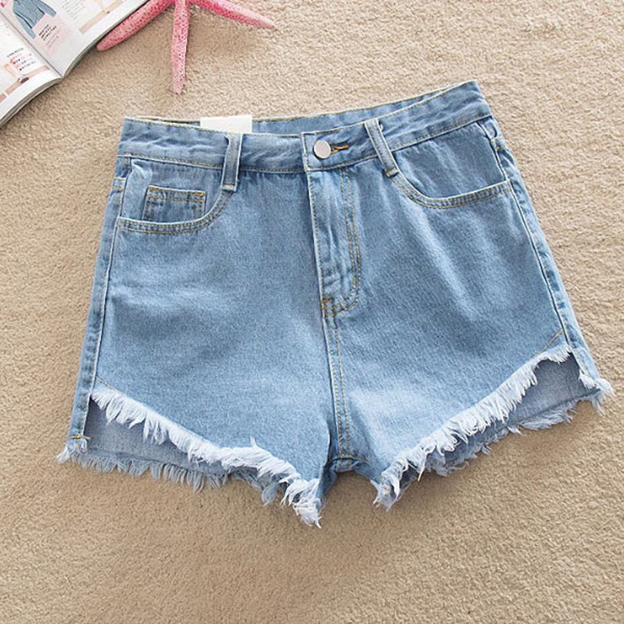 ショートパンツ レディース デニム[品番：VCTW0004314