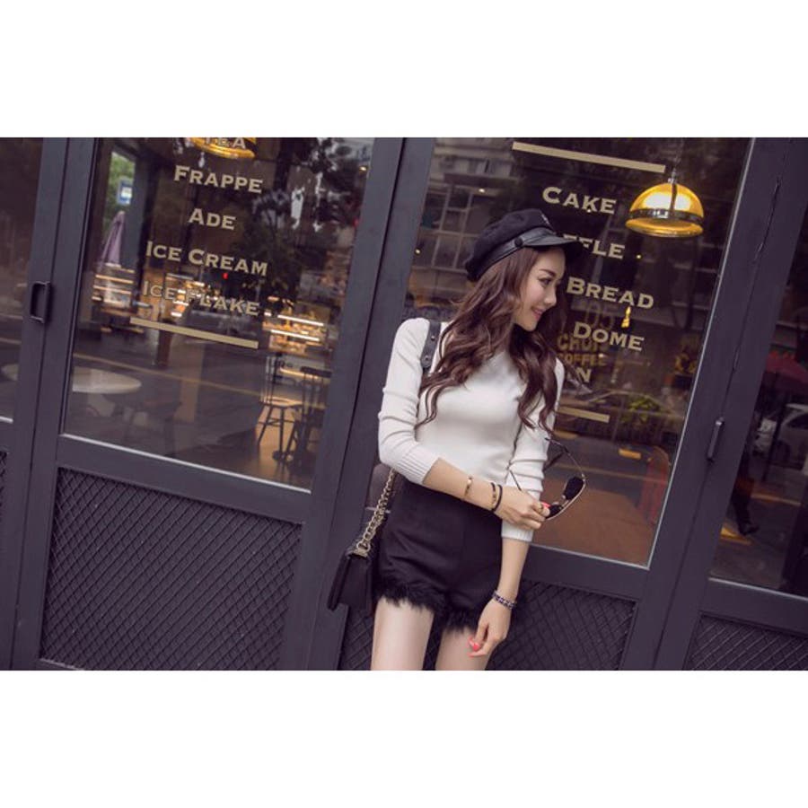 d.i.a. ラビットファー付きショートパンツ 24 d.i.a. ラビットファー付きショートパンツ 24 d.i.a. ラビット