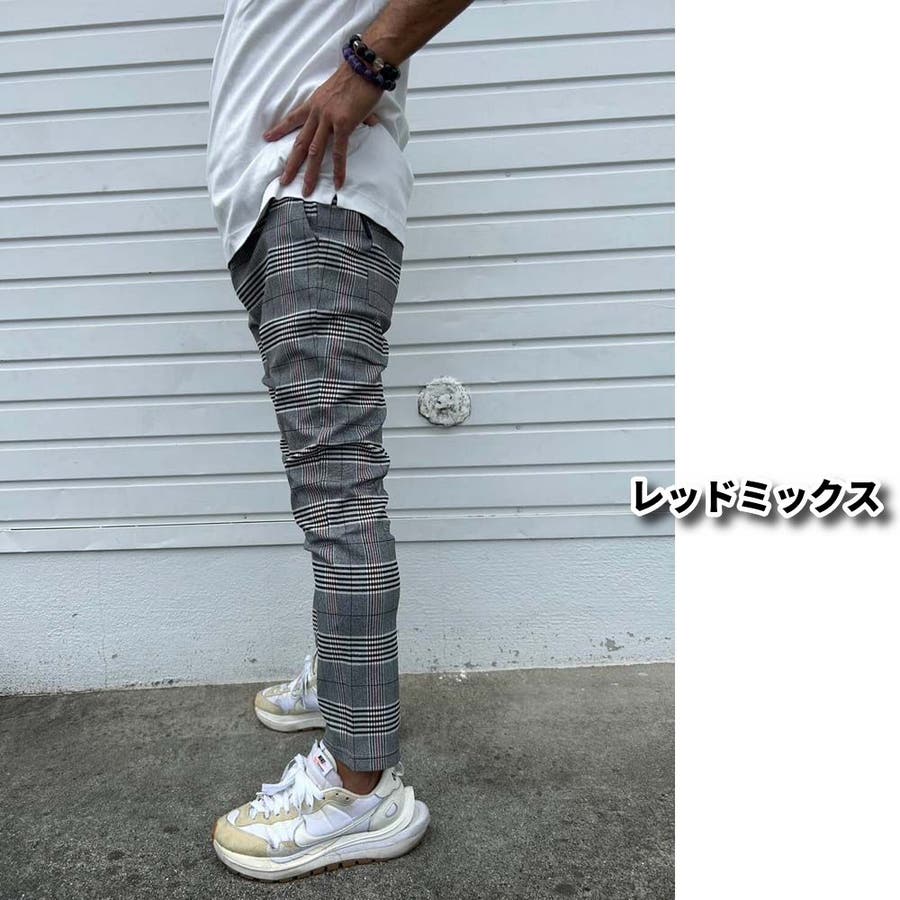ゴルフウェア チェックパンツ グレンチェック[品番：CMPM0009762