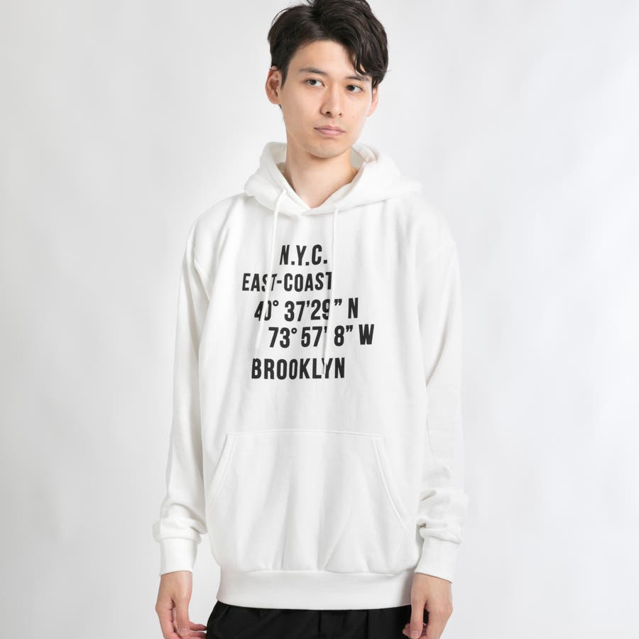 ロゴプリントプルパーカー BR18SP12-M025[品番：WG010029203]｜WEGO