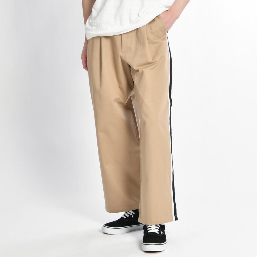 ラインワイドチノパンツ Bv18sm04 M001 品番 Wg Wego Men ウィゴー のメンズ ファッション通販 Shoplist ショップリスト