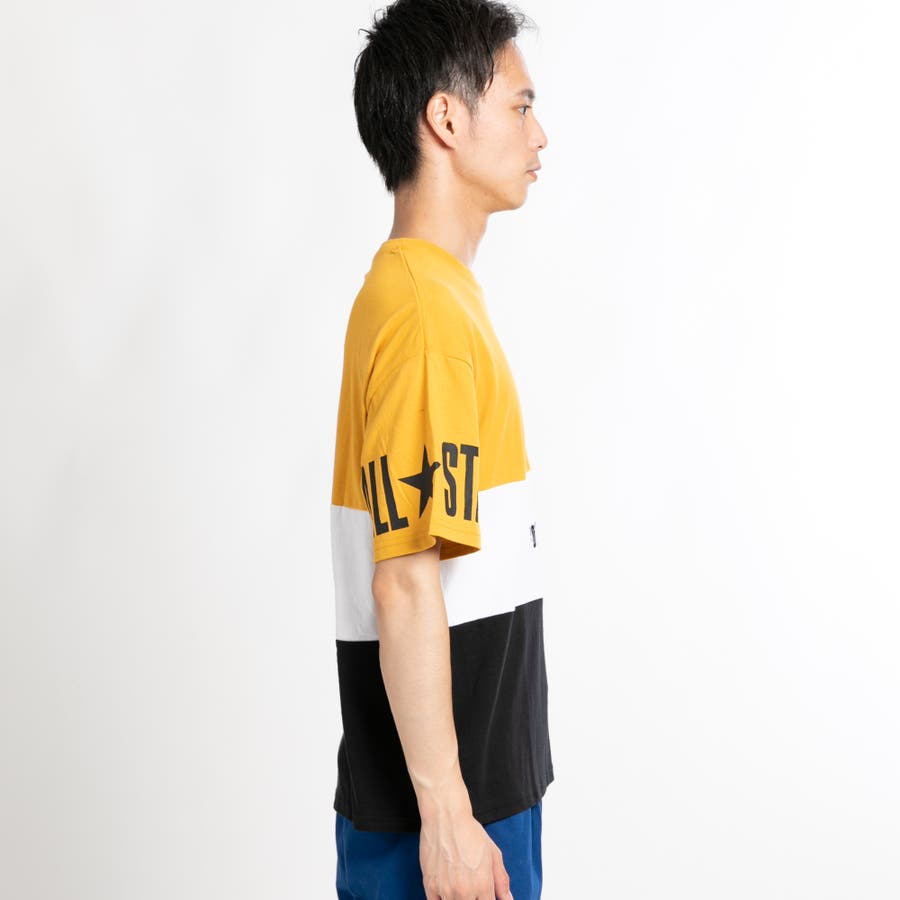 CONVERSE別注切替Tシャツ MC18SM07-M006[品番：WG010031907