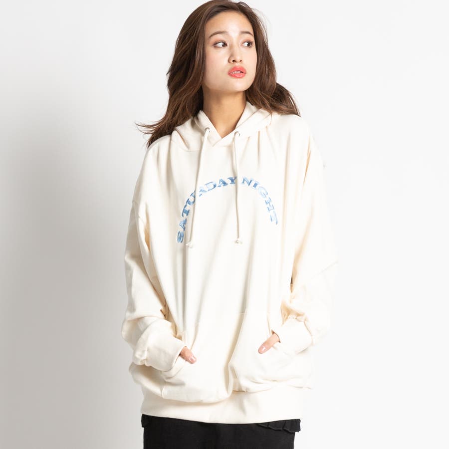 Wc ラウンドロゴプルパーカー 品番 Wg Wego Women ウィゴー のレディースファッション通販 Shoplist ショップリスト