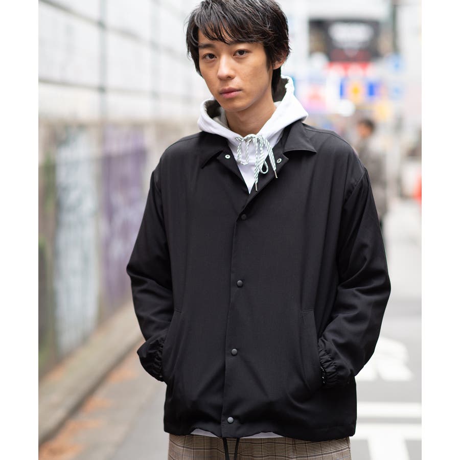☆期間限定価格☆hide☆レモネード☆コーチジャケット☆ HIDE AND SEEK(ハイドアンドシーク) コーチジャケット ブラック