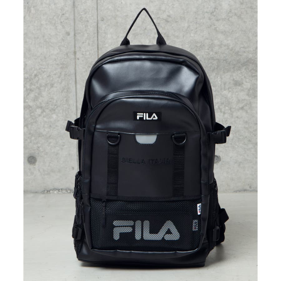 Fila別注ボックスロゴスクールリュック Fm21 品番 Wg Wego Women ウィゴー のレディースファッション通販 Shoplist ショップリスト