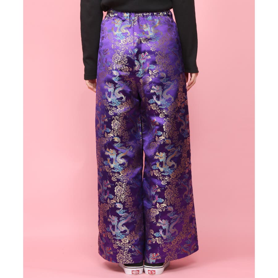 WC】チャイナ柄パンツ[品番：WG010037173]｜WEGO【WOMEN