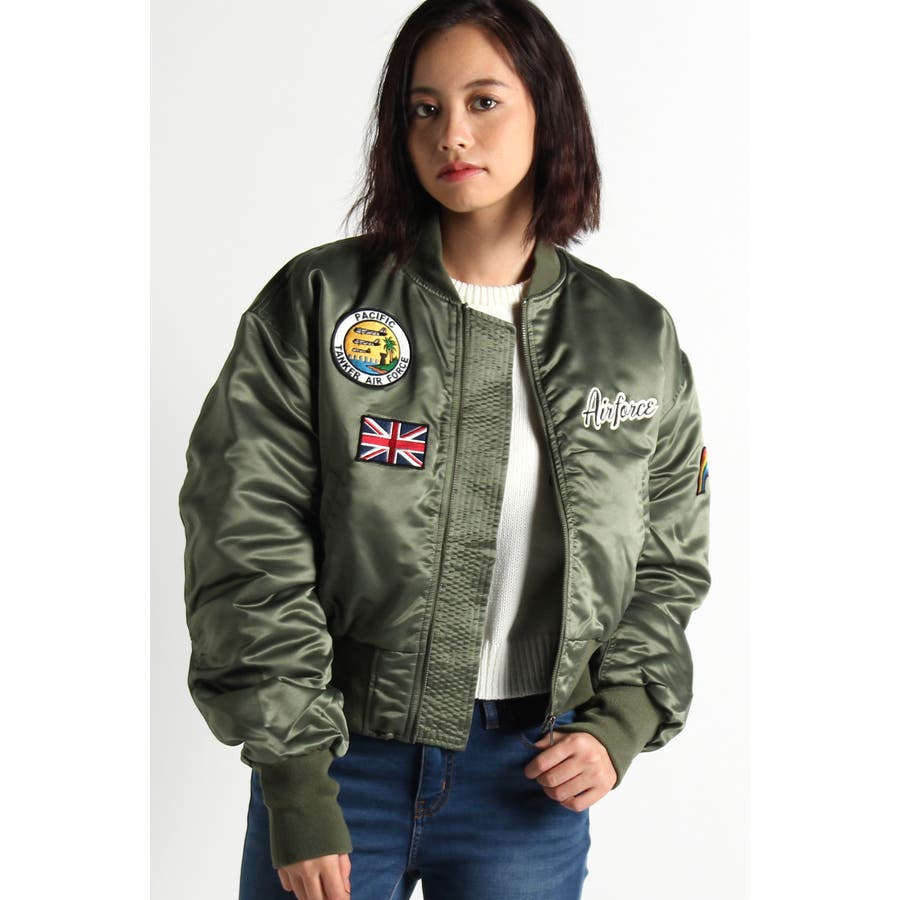 ワッペンショートMA-1[品番：WG010002319]｜WEGO【WOMEN】（ウィゴー