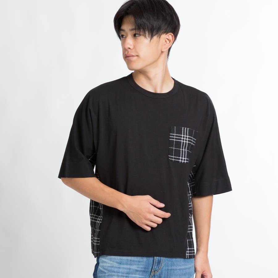 ポケット切替ドルマンTシャツ[品番：WG010021170]｜WEGO