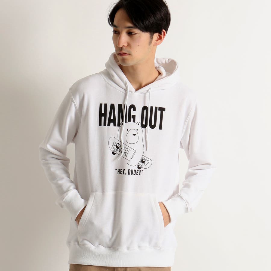 アニマルモチーフプルパーカー[品番：WG010017781]｜WEGO【MEN】（ウィゴー）のメンズファッション通販｜SHOPLIST（ショップリスト）