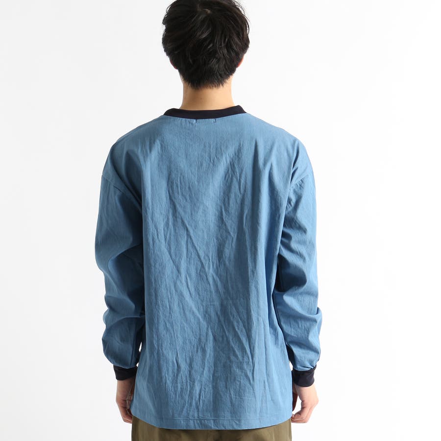 ストレッチデニムプルオーバーシャツ[品番：WG010017440]｜WEGO【MEN