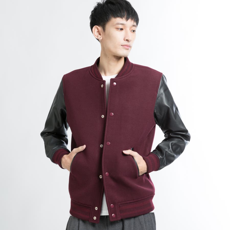 メルトンスクールスタジャン BS17WN12-M005[品番：WG010023521]｜WEGO 