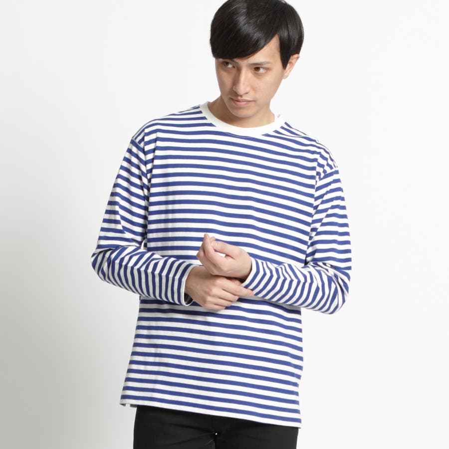 サイドスリットボーダーカットソー Bs18sp01 M009 品番 Wg Wego Men ウィゴー のメンズ ファッション通販 Shoplist ショップリスト