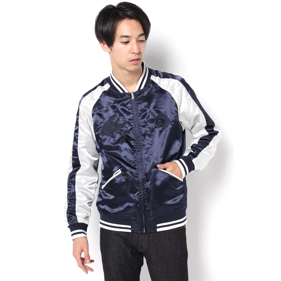 リバーシブルスカジャン BV16AU09-M002[品番：WG010000134]｜WEGO【MEN