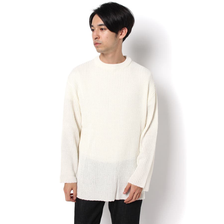 ビッグワッフルニット BV16WN10-M005[品番：WG010000357]｜WEGO【MEN