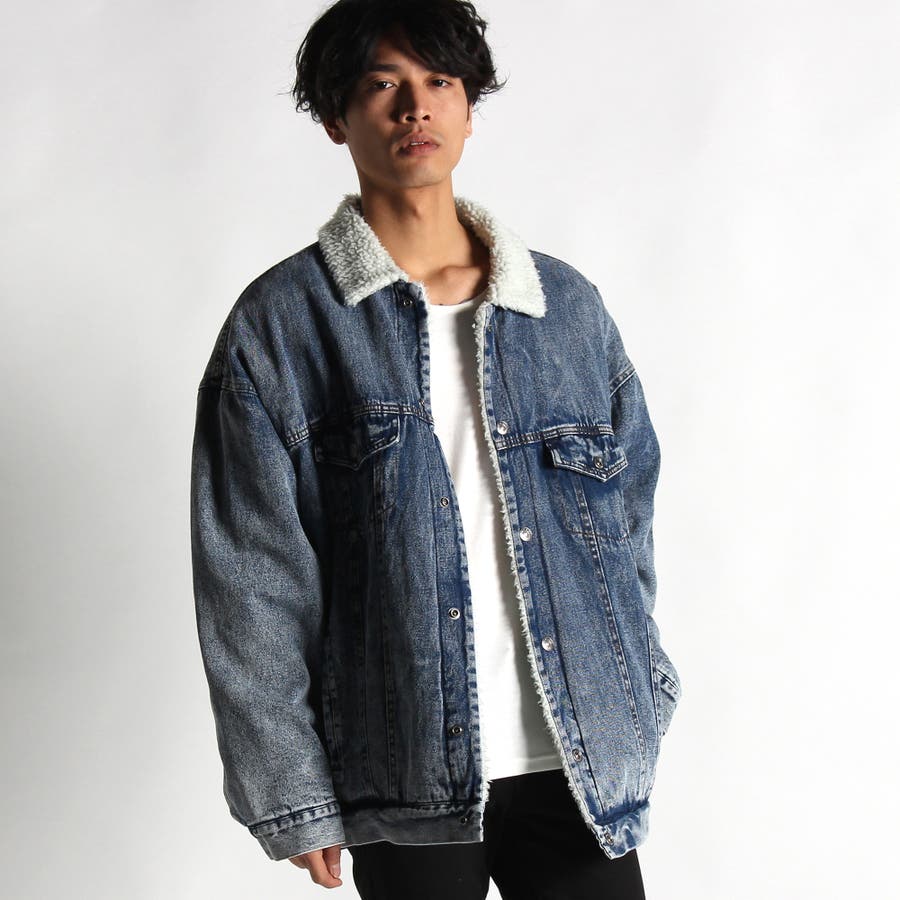 BIGボアデニムジャケット[品番：WG010003252]｜WEGO【MEN】（ウィゴー