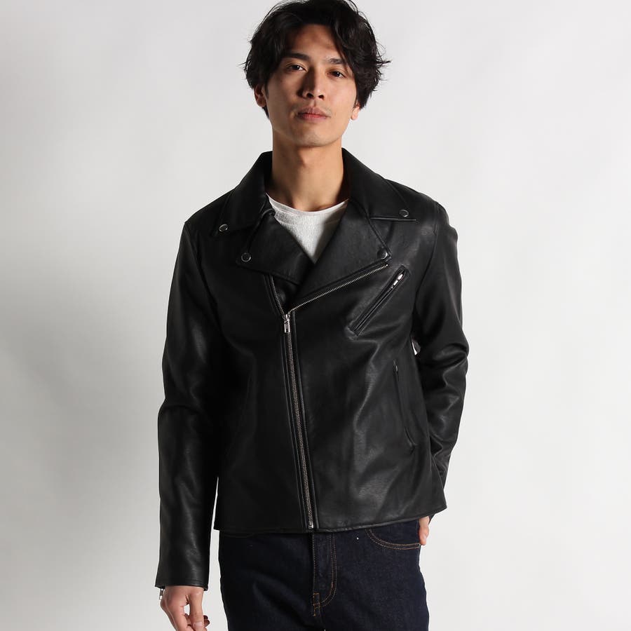 ダブルライダースジャケット BV17SP02-M001[品番：WG010017105]｜WEGO