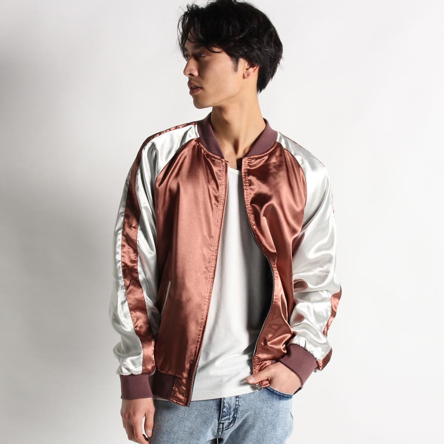 リバーシブルスカジャン Bv17sp02 M003 品番 Wg Wego Men ウィゴー のメンズ ファッション通販 Shoplist ショップリスト