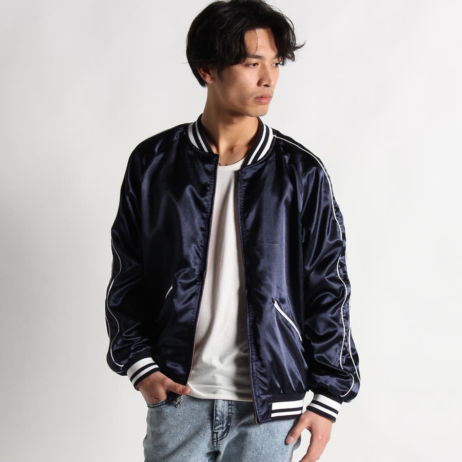 リバーシブルスカジャン BV17SP02-M003[品番：WG010017107]｜WEGO【MEN】（ウィゴー）のメンズ ファッション通販｜SHOPLIST（ショップリスト）