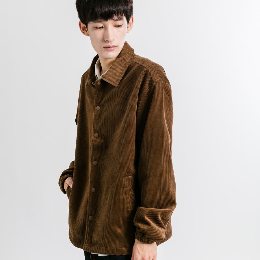 コーデュロイコーチジャケット[品番：WG010023973]｜WEGO【MEN 