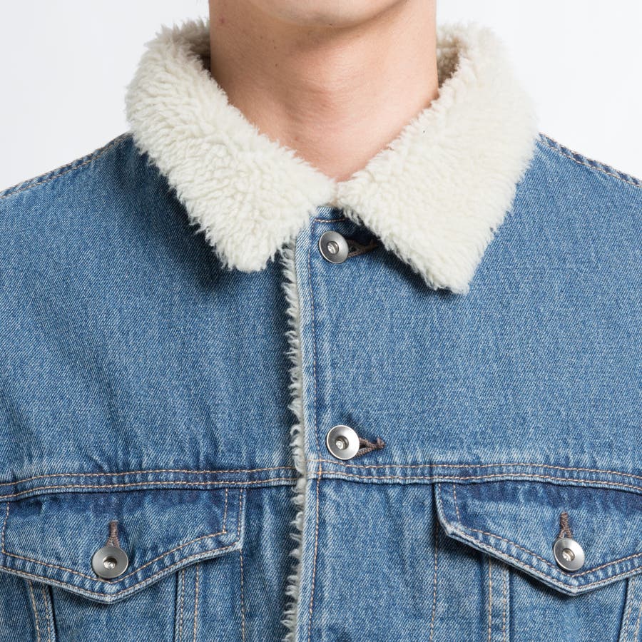 ボアデニムジャケット[品番：WG010025322]｜WEGO【MEN】（ウィゴー）の