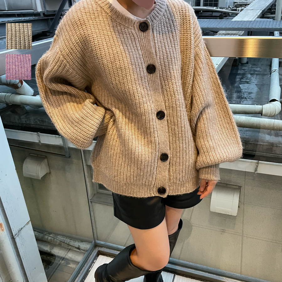 オーバーサイズカーディガン 韓国 韓国 ファッション[品番：WG010082802]｜WEGO【WOMEN】（ウィゴー）のレディースファッション通販｜SHOPLIST（ショップリスト）