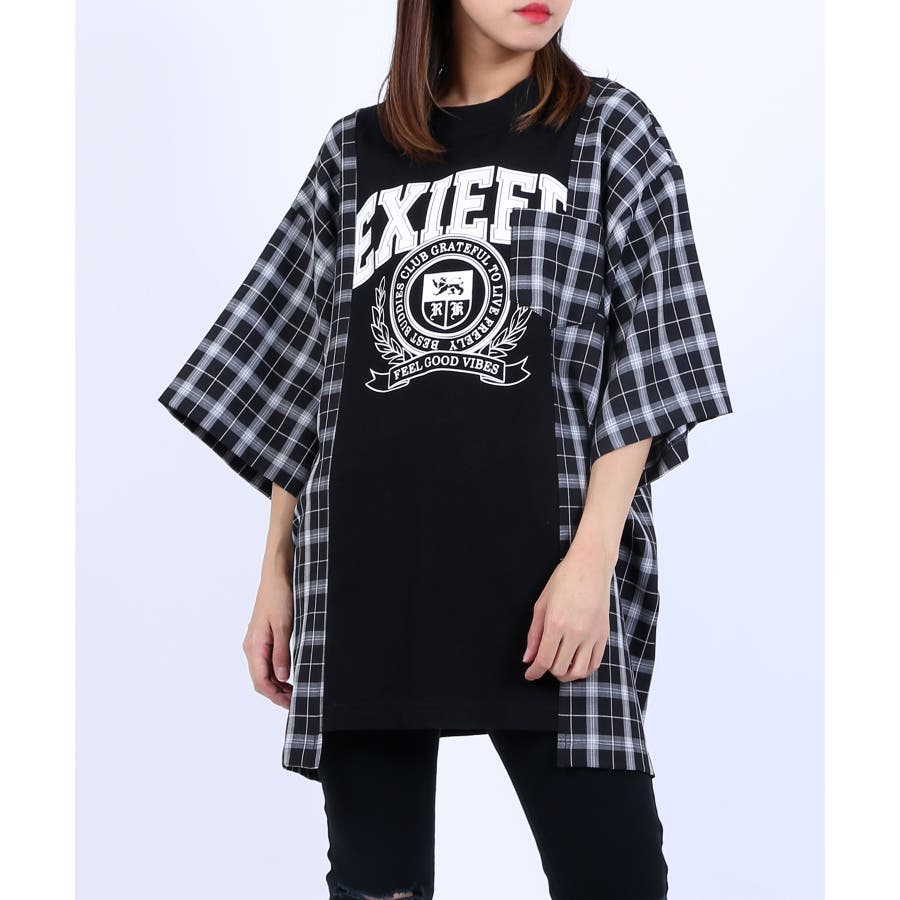 EXIEEE】ドッキングTシャツ[品番：WG010082271]｜WEGO【WOMEN