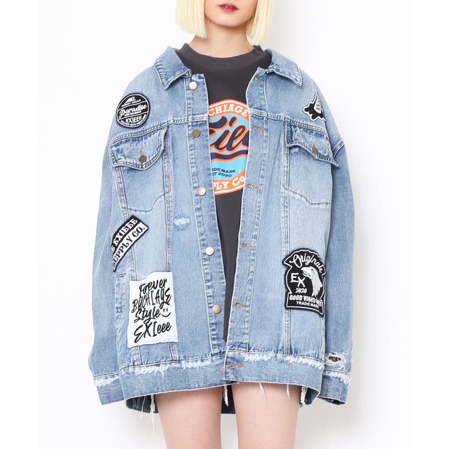 EXIEEE】ワッペンデニムジャケット[品番：WG010083950]｜WEGO【WOMEN