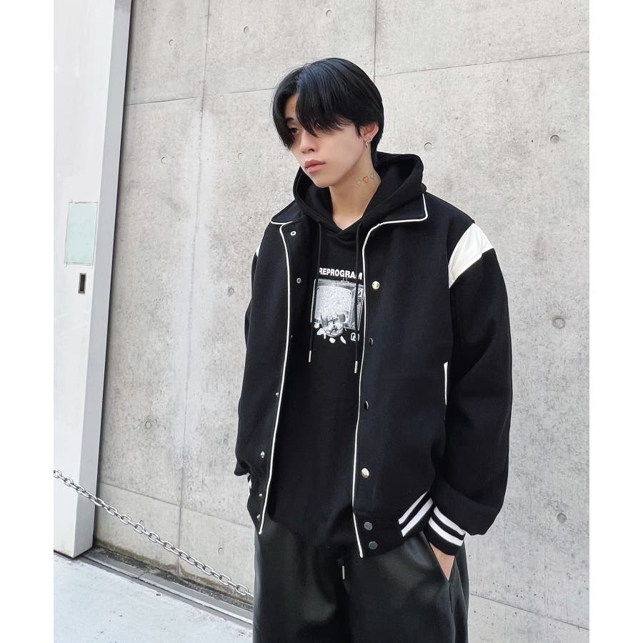 一枚で決まる 韓国 ジャケット 9134 バーシティジャケット 韓国 韓国ファッション[品番:WG010085960