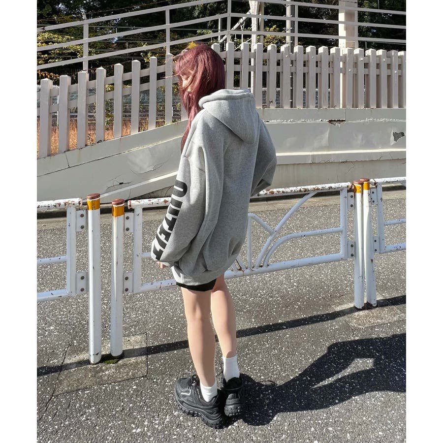 OUTFITハーフジップパーカー 韓国 韓国ファッション[品番：WG010086693