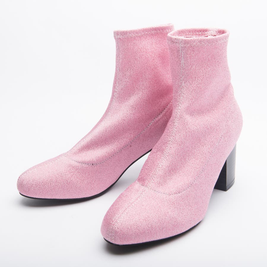 値下げ】miumiu グリッターラメソックスブーツ