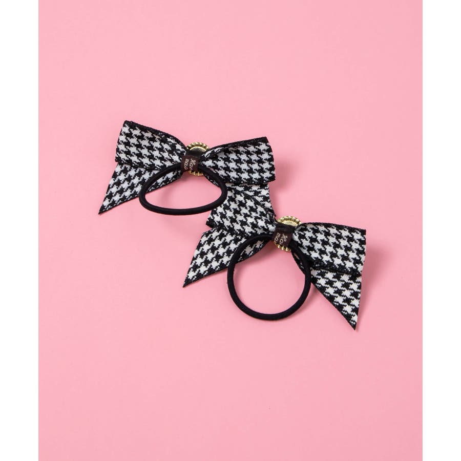 千鳥柄リボンヘアゴム 量産型 地雷系[品番：WG010086362]｜WEGO【WOMEN
