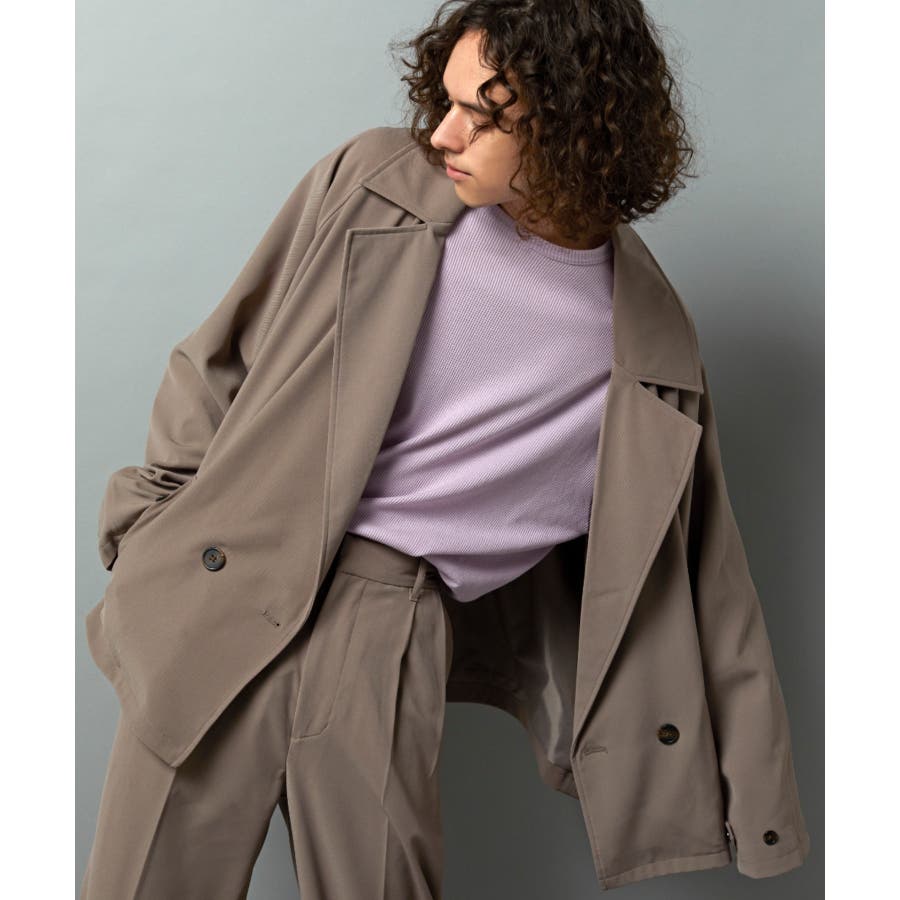 Web限定 ショートトレンチジャケット Lu21sp02 M0003 品番 Wg Wego Men ウィゴー のメンズ ファッション通販 Shoplist ショップリスト