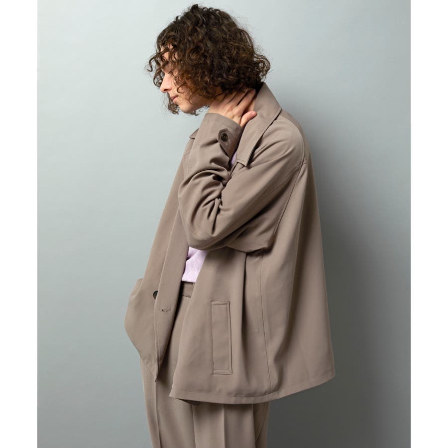 Web限定 ショートトレンチジャケット Lu21sp02 M0003 品番 Wg Wego Men ウィゴー のメンズ ファッション通販 Shoplist ショップリスト