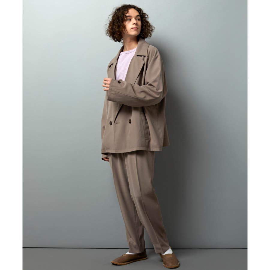 Web限定 ショートトレンチジャケット Lu21sp02 M0003 品番 Wg Wego Men ウィゴー のメンズ ファッション通販 Shoplist ショップリスト