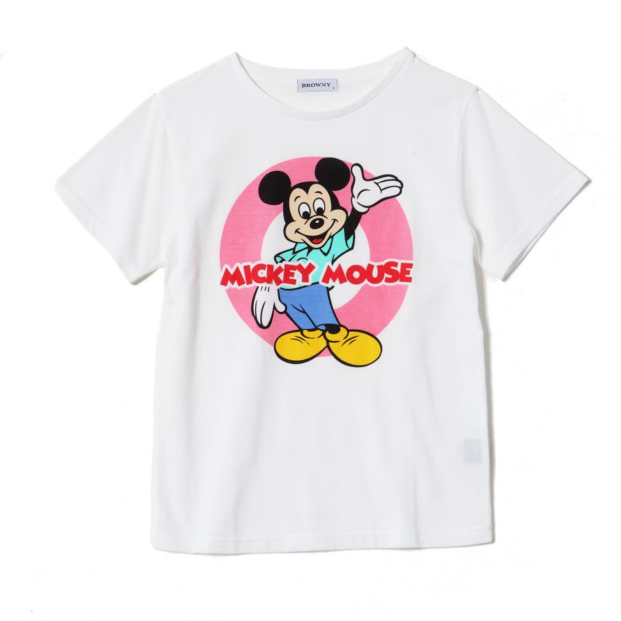 レトロミッキーTシャツ MC16SM07-L005[品番：WG010015696]｜WEGO