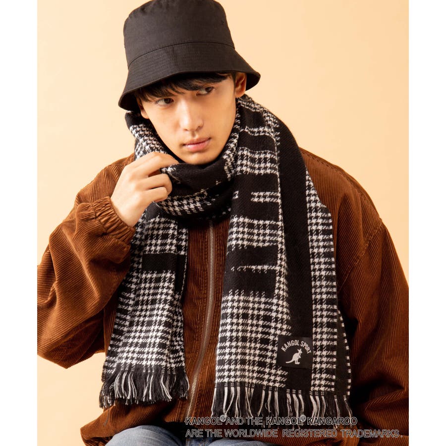 KANGOL SPORT別注ロゴマフラーストール MC19AW09[品番：WG010070045