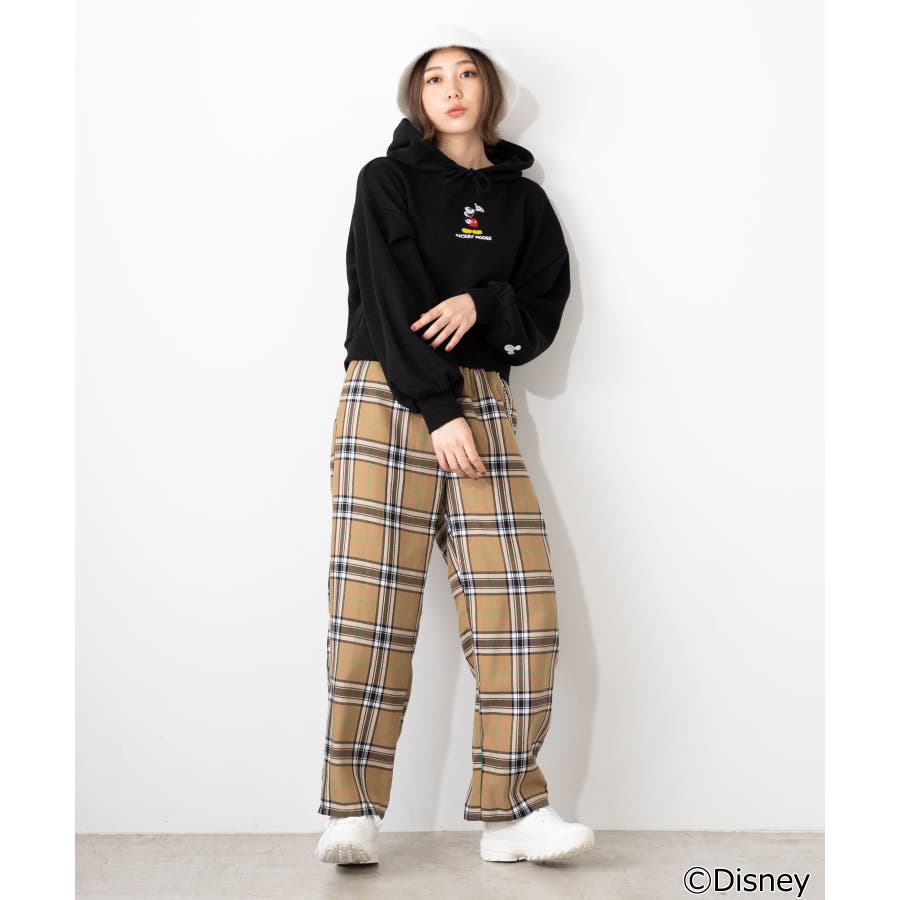 Disney 別注ワンポイントショートスウェットパーカー Mcsp12 品番 Wg Wego Women ウィゴー のレディースファッション通販 Shoplist ショップリスト