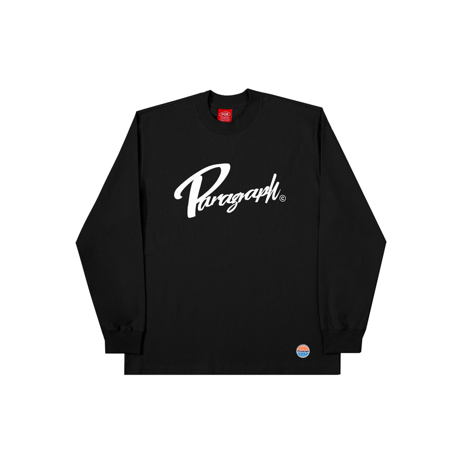 【WEB限定】Paragraph デザインロゴビッグロンTシャツ[品番