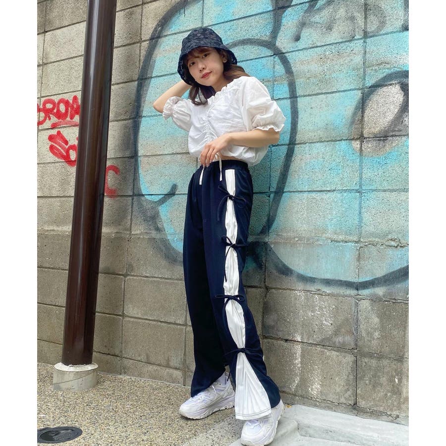 サイドプリーツパンツ[品番：WG010081173]｜WEGO【WOMEN