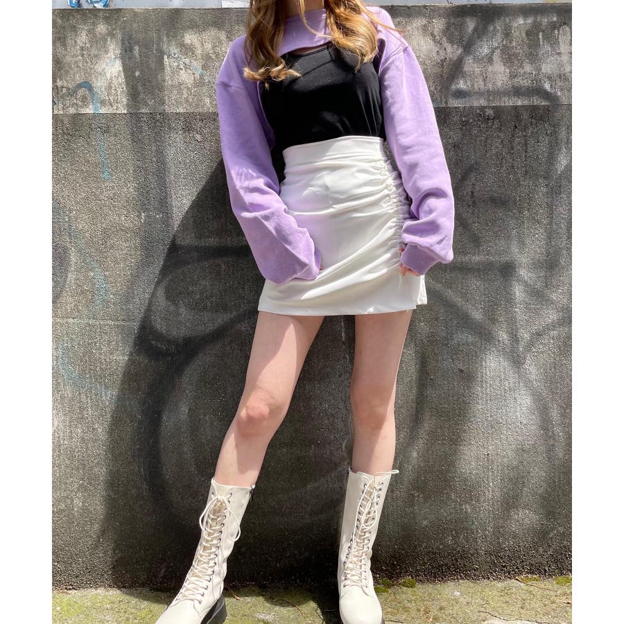 サイドギャザーミニスカート[品番：WG010081183]｜WEGO【WOMEN