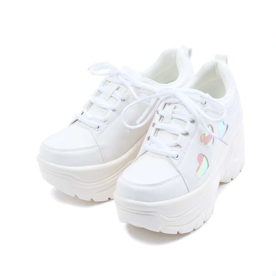 WC】ハート厚底スニーカー[品番：WG010016920]｜WEGO【WOMEN