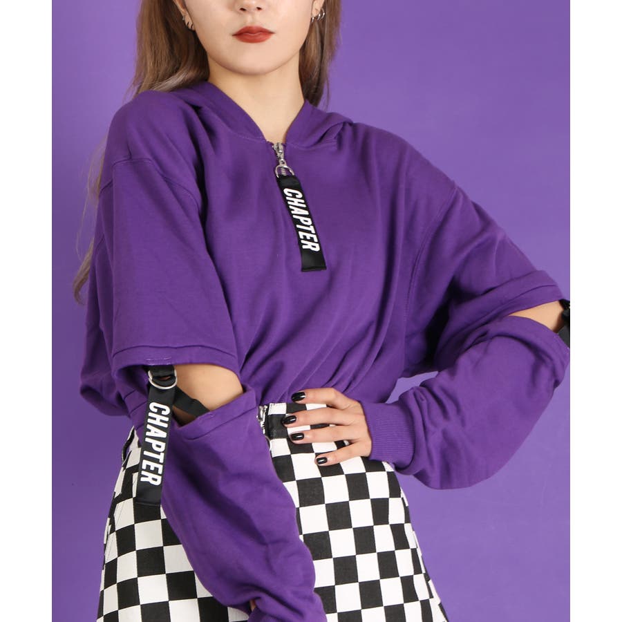 WC】ソデベルトプルパーカー[品番：WG010071198]｜WEGO【WOMEN