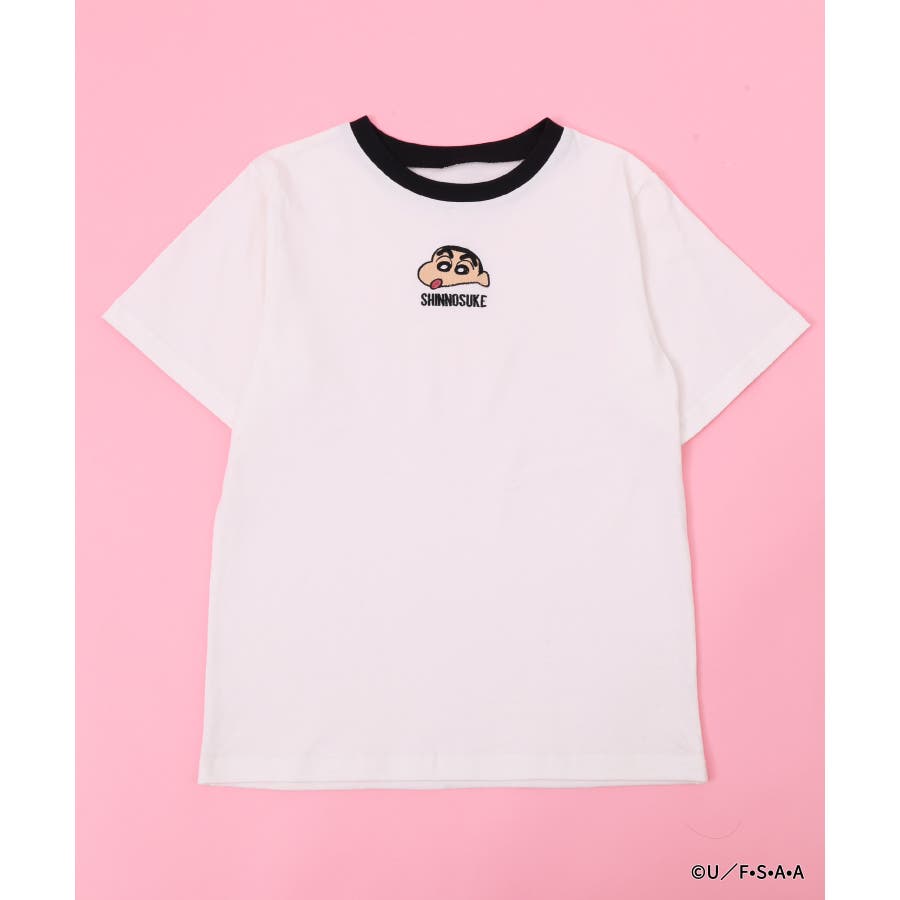 Wc クレヨンシンチャンコラボ リンガーtシャツ 品番 Wg Wego Women ウィゴー のレディースファッション通販 Shoplist ショップリスト