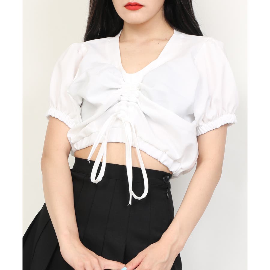 Wc ドロストショートトップス 品番 Wg Wego Women ウィゴー のレディースファッション通販 Shoplist ショップリスト