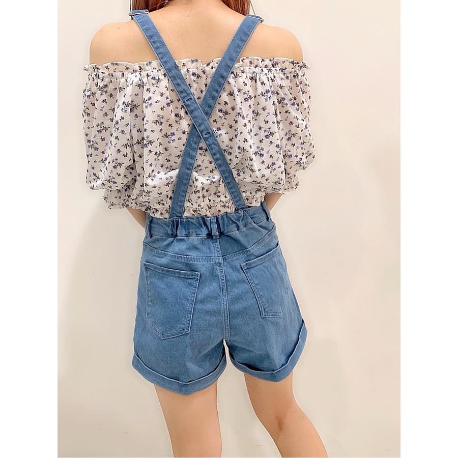 フロントボタンショートサロペット WE19SM06-L0936[品番：WG010038950]｜WEGO【WOMEN】（ウィゴー）｜レディース ...
