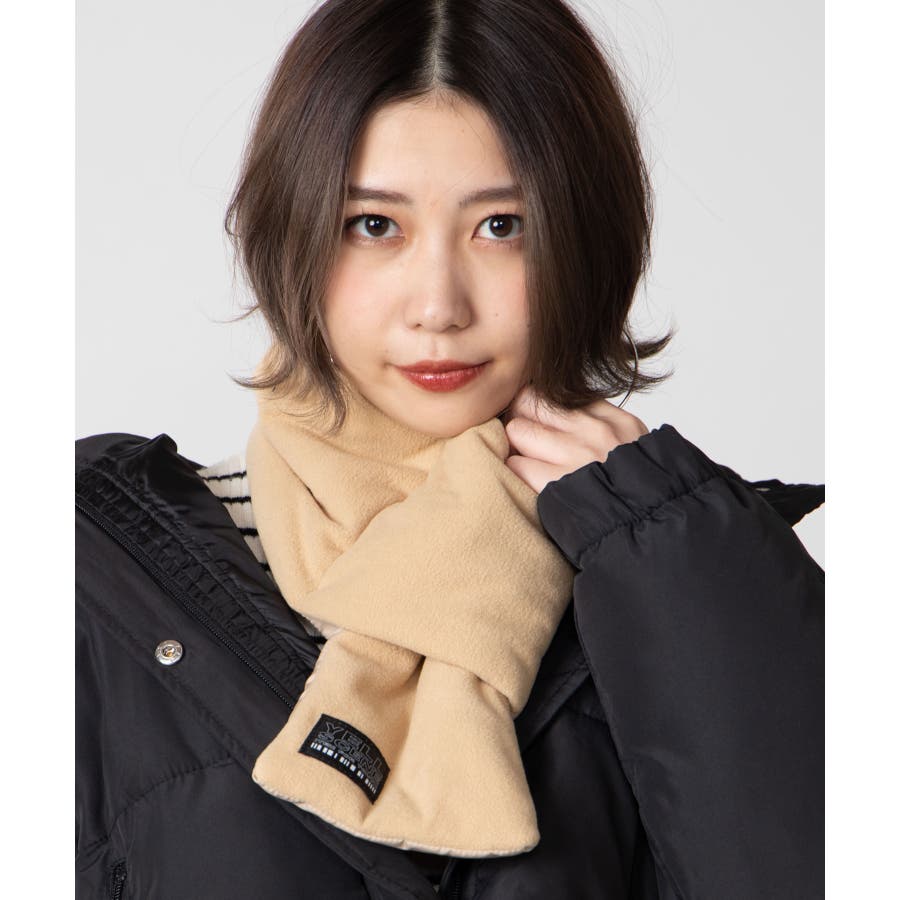 リバーシブルパデッドマフラー WE19WN11-MG7437[品番：WG010071221