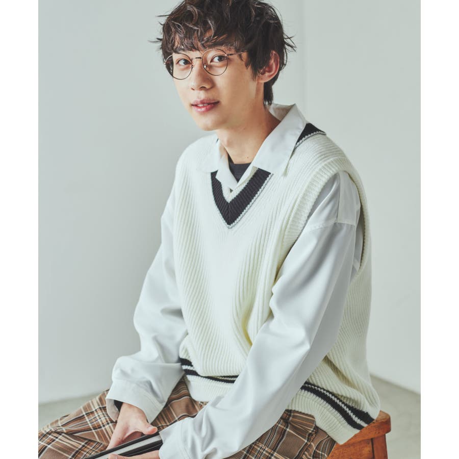 チルデンニットベスト Wesp01 M0157 品番 Wg Wego Men ウィゴー のメンズファッション 通販 Shoplist ショップリスト